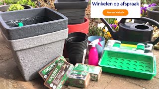 Action winkelen op afspraak hoe gaat dat Mijn tuinspullen shoplog [upl. by Housen]