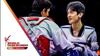 Roma 2018 World Taekwondo GP Final Male 68Kg LEE DAEHOONKOR Vs DENISENKO ALEXEYRUS [upl. by Curcio]