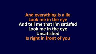 The Replacements  Unsatisfied  Karaoke Instrumental Lyrics  ObsKure [upl. by Ateerys]