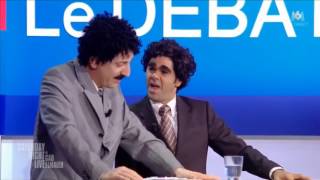 Gad Elmaleh et Jamel Debbouze Le débat des primaires [upl. by Timmy131]