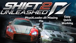 PhysXLoaderdll Missing Need for Speed Shift 2 Fix [upl. by Zeiger]