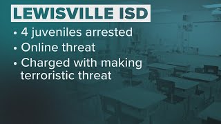 Multiple students arrested for making terroristic threats toward North Texas schools [upl. by Idnam]