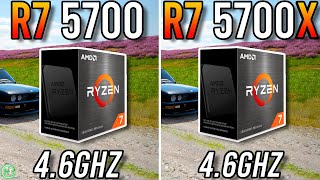 Ryzen 7 5700 vs Ryzen 7 5700X  Big Difference [upl. by Koch357]