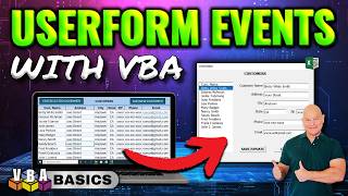Step Into Professional Development With Excel Userform Events [upl. by Ikilisav]