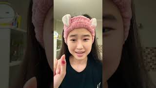 Skin care coreana mukbang [upl. by Arrej]