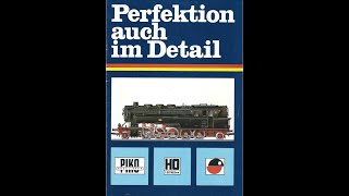 Piko Modellbahn Katalog von 1985 [upl. by Yedsnil]