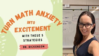 Turn Math Anxiety into Excitement with these 5 Strategies [upl. by Berton]