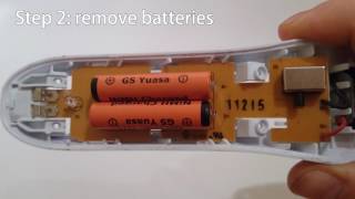 Battery Replacement Philips QC5130 english disassembled  disassembly [upl. by Neerihs456]