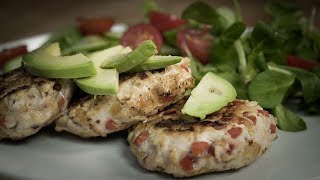 Spicy Bean and Kale Burgers [upl. by Nyladam]