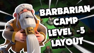 Top 10 Barbarian Camp Level 5 Base Layout  DH5  BC5 Base Design  Clan Capital Base Clash of Clans [upl. by Meelak652]