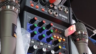 Yamaha G4 Audio Mixer  Wireless Combo  Usb BT Aux PC Interface [upl. by Ettessil491]