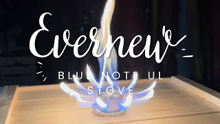 Evernew Blue note UL alcohol stove [upl. by Aguie455]