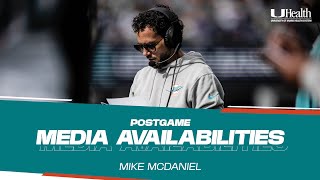 Coach Mike McDaniel meets with the media  Miami Dolphins [upl. by Laforge]