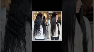 Hair Transformation Before and After using Pure Brazilian Smoothing System [upl. by Iram]