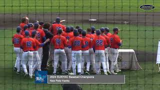 SUNY New Paltz Baseball Championship Highlights vs Cortland 51224 [upl. by Alyaj]