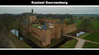 Castle Doornenburg NL by drone 4K [upl. by Oos]