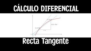 27  Cálculo Diferencial  Recta tangente ej7 [upl. by Drugi]