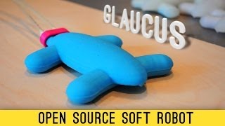 The Glaucus  A quadrupedal soft robot with no hard moving parts [upl. by Amlus946]