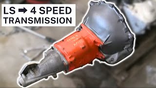 How To Connect a LSx Series V8 to older GM 4 Speed Manual Transmission [upl. by Fabriane]