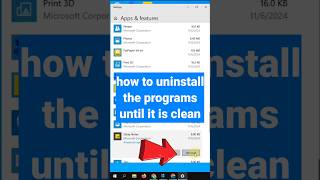 Easy Uninstall Programs In PC Laptop uninstallapp uninstaller uninstallsoftware [upl. by Grewitz]