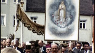 Altötting Religious Festival  Germany 1976 super 8mm film [upl. by Ihculo]