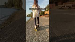 LEARN TO ROLLERBLADE First steps from the beginningBeginner tutorial inlineskate rollerblading [upl. by Rednas751]