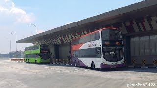 First Day of Operations  New Tuas Bus Terminal [upl. by Kavita]