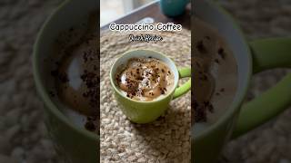 Cappuccino Coffee quick Recipe at home cappuccino coffeerecipe ytshorts starbuckscoffee [upl. by Novled]