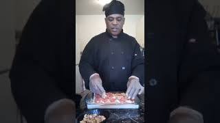 French bread Pizza food pizza recipe chef cooking foodie [upl. by Akirre]