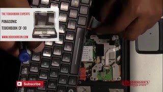 How to disassemble a Panasonic Toughbook CF30 Part 1 [upl. by Mussman254]