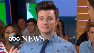 Catching up with Chris Colfer live on GMA [upl. by Kimbra222]