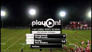 Football Naugatuck vs Derby [upl. by Etteniotna202]