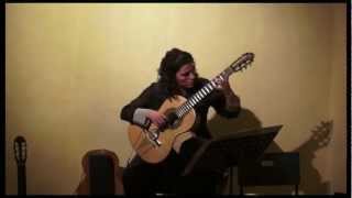 Scarlatti Sonata K1L366 arr Gregoriadou for doublecourse guitar [upl. by Saied]