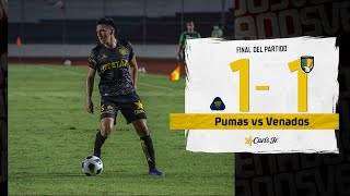 Venados FC vs Pumas Tabasco  Resumen GritaMéxicoA21 [upl. by Carley]