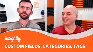 Insightly CRM Tutorial Labeling Records – Custom Fields Categories amp Tags 🏷 [upl. by Assiruam]