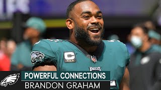 How Much Does Brandon Graham Know His Fellow Defensive Linemen  Eagles Powerful Connections [upl. by Leimaj530]