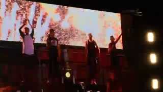 042514 One Direction WWAT Bogotá Colombia  Best Song Ever Fancam [upl. by Aicener]