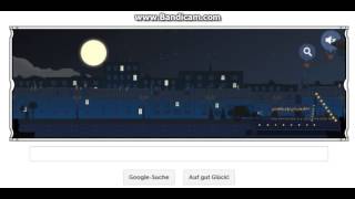 Animated Google Doodle  Komponist AchilleClaude Debussy  feiert heute Geburtstag 2208 [upl. by Earehs]