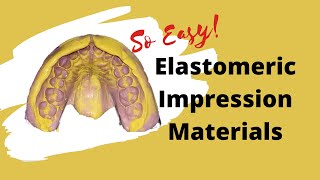 Elastomeric Impression Materials PART I [upl. by Earla]