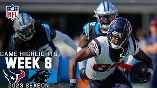 Houston Texans vs Carolina Panthers  2023 Week 8 Game Highlights [upl. by Chancelor]