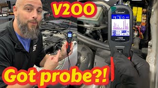 V200 Review on the VDIAGTOOL V200 Vehicle Circuit Probe [upl. by Leiba]