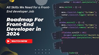 2023 FrontEnd Developer Roadmap Essential Skills and Trends [upl. by Eulalia]