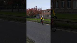 Mad Cyclist Gate 4 Ineos Grangemouth Refinery Falkirk District Scotland UK [upl. by Daniala761]