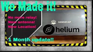 Sensecap M1 Miner Update 1 Month Completed Fixed our relayed status and more [upl. by Jaymee]