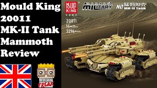 Mould King 20011  The MKII Mammoth Tank  Review [upl. by Atikkin]