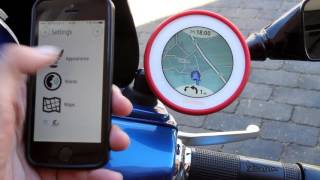 SLUK  TomTom VIO Scooter SatNav Navi Navigator test [upl. by Iglesias]