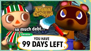 I Spent 100 Days In Animal Crossingon the Nintendo Gamecube [upl. by Jacobine]