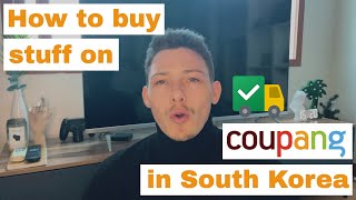 How to set up a COUPANG account in SOUTH KOREA  Online shopping tutorial [upl. by Einnok13]