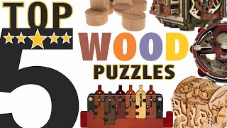 Top 5 Wood Puzzles from Puzzle Master [upl. by Olaf730]