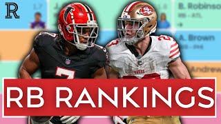 The 36 Best Running Backs Ranked Dynasty Fantasy Football Rankings [upl. by Noizneb]